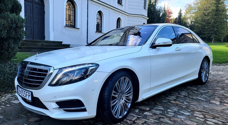 Mercedes-Benz Klasa S cena 159000 przebieg: 223000, rok produkcji 2014 z Biała małe 172
